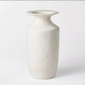Exaggerated Rim Ceramic Tall Vase-Threshold designed with Studio McGee